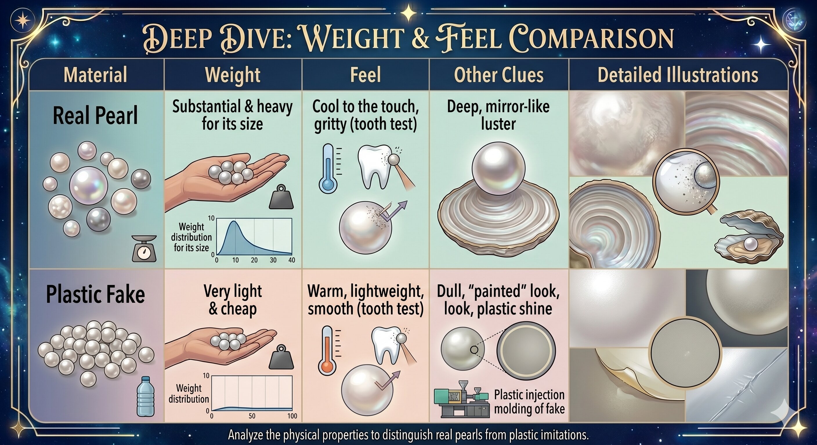 Pearls Heavy or Light